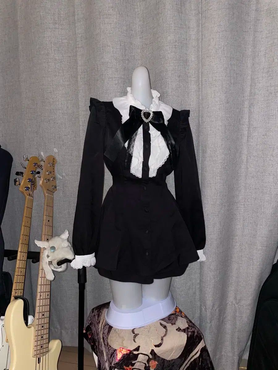 Secret honey Secret Honey シークレットハニー フリル 長袖 セットアップ