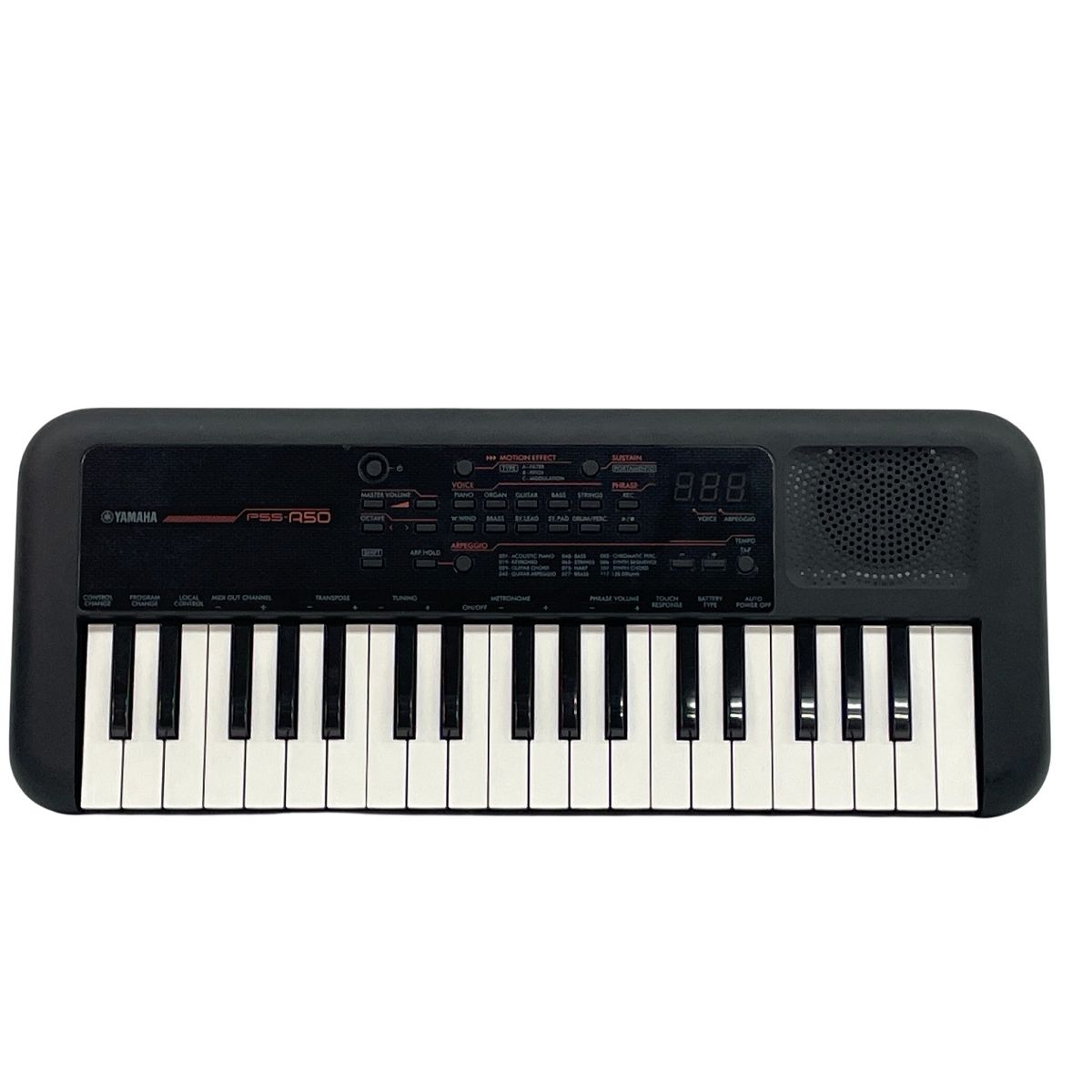 YAMAHA PSS-A50 ミニキーボード 37鍵 2020年製 音楽制作 タッチレスポンス搭載 演奏 録音 ヤマハ C10456239