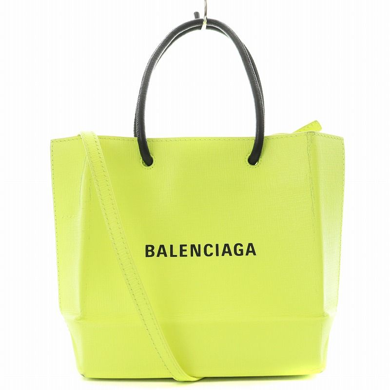 バレンシアガ BALENCIAGA ショッピングトートXXS ハンドバッグ