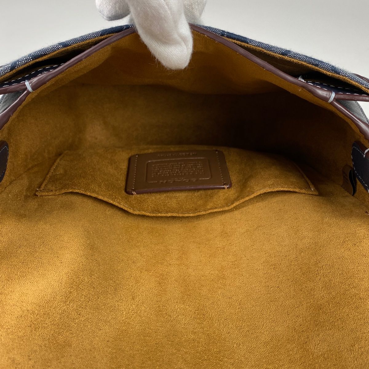 COACH ネイビー ロゴ シグネチャー ワンハンドル キャンバス レザー 紺 楽天市場】コーチ COACH ロゴ トートバッグ ハンドバッグ