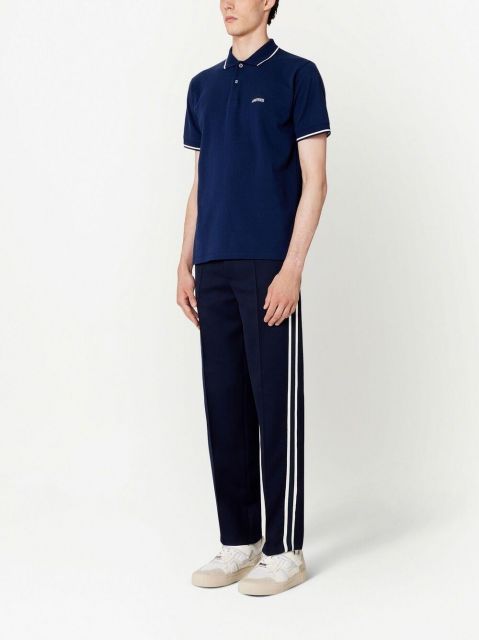 アミパリス　ポロシャツ　半袖　ネイビー 半袖 ネイビー（紺）系 AMI PARIS(アミ パリス) ポロシャツ