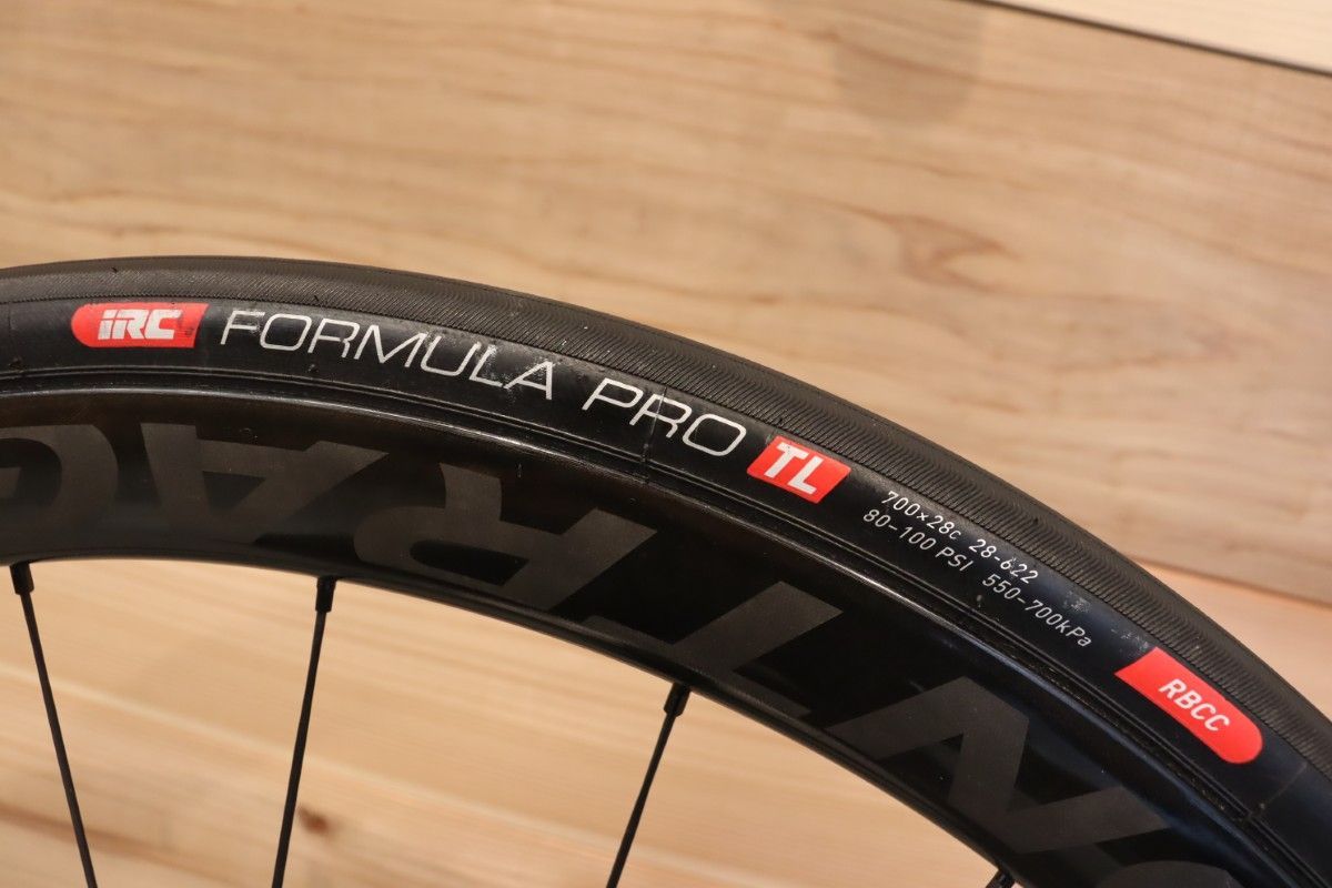 【前輪ジャンク】ボントレガー BONTRAGER アイオロス AEOLUS RSL 37 TLR カーボン チューブレス ホイールセット シマノ12S/11S 【千葉店】