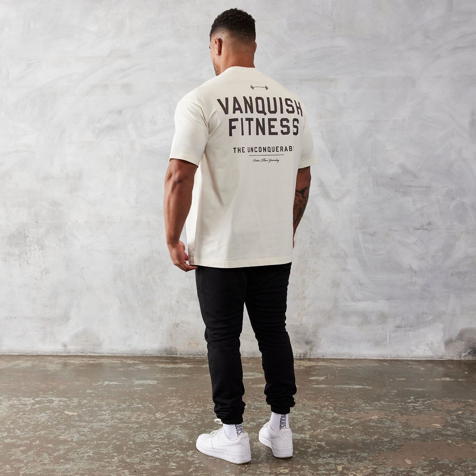 Vanquish Fitness] Tシャツ メンズ正規品 ウェイトトレーニングウェア