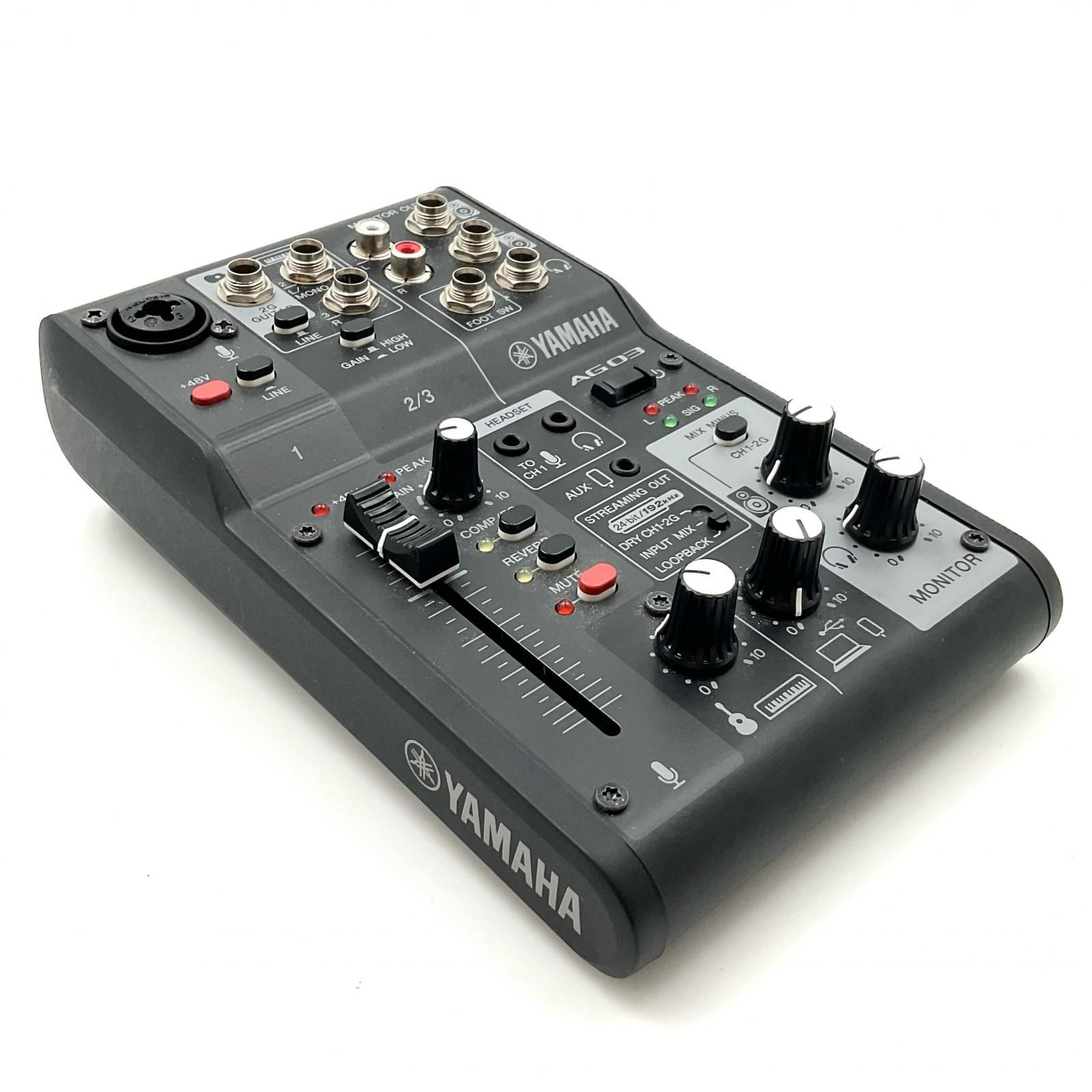 YAMAHA ライブストリーミングミキサー AG03MK2【全額返金保証
