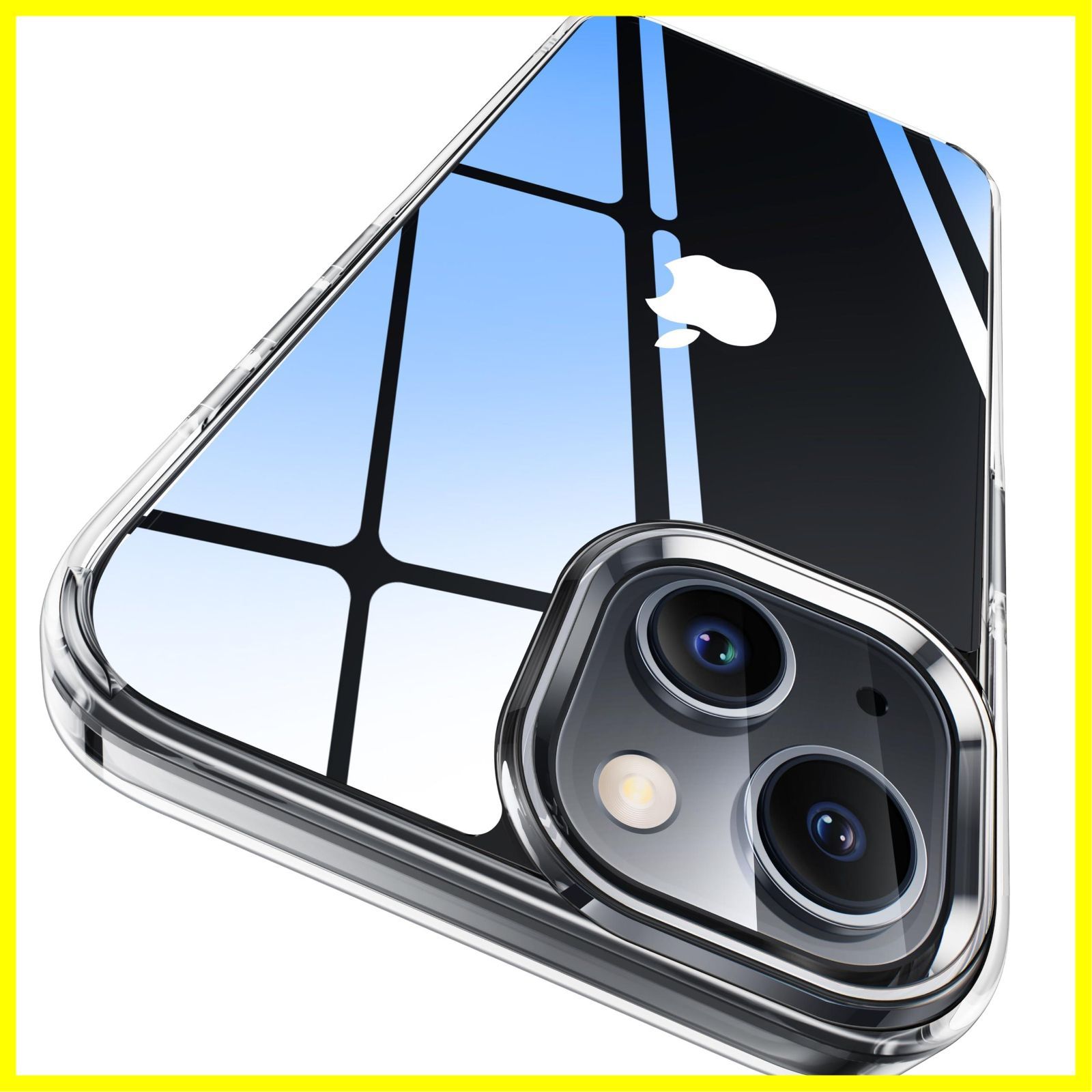 【新着商品】【極々透明感・革新耐黄変技術】CASEKOO iPhone 15 用 ケース クリア 耐衝撃 米軍MIL規格 黄変防止 ストラップホール付き ワイヤレス充電対応 2023年新型 アイフォン15用ケース 6.1イン