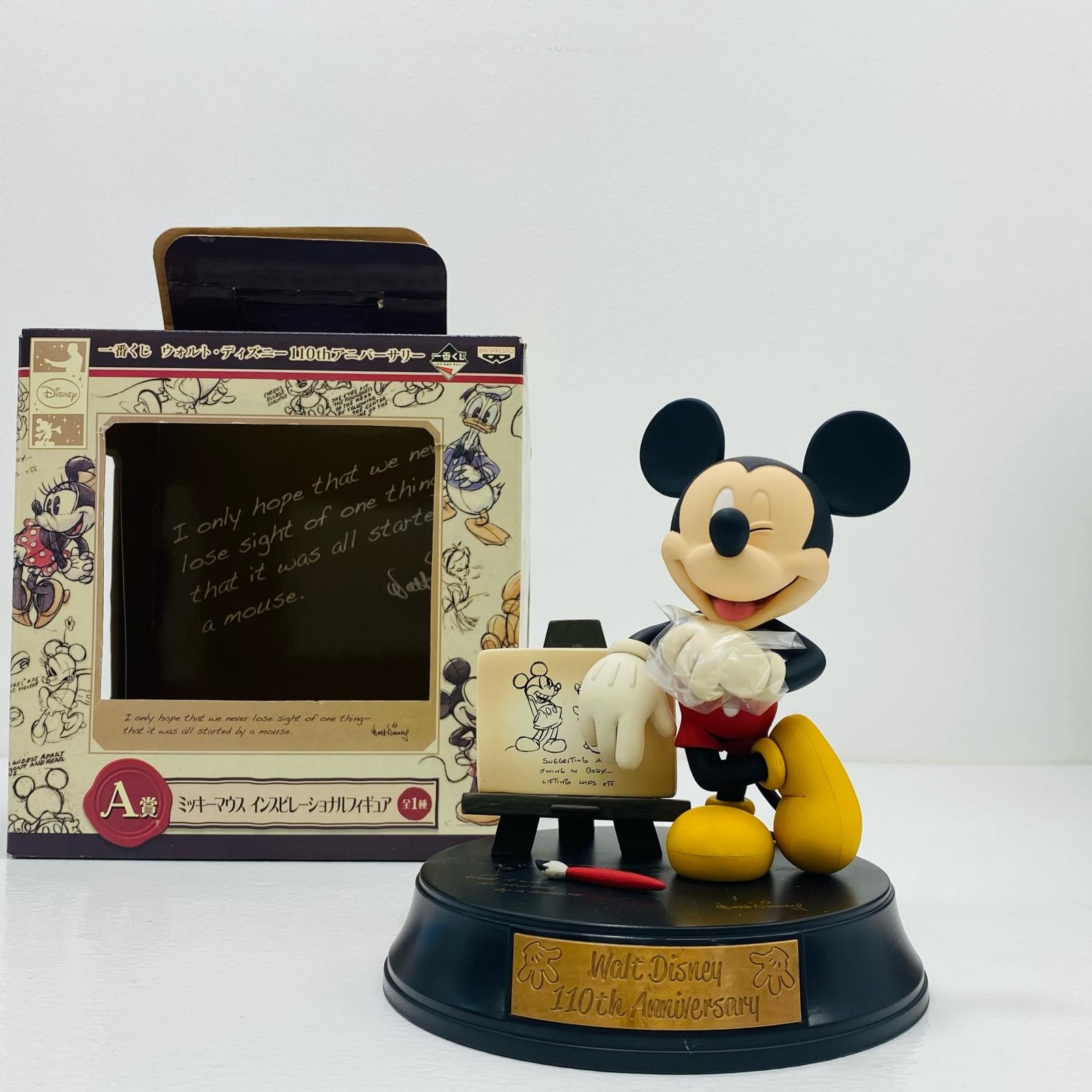 ミッキーマウス フィギュア 110周年記念 JIM SHORE】ディズニートラディション：ディズニー100周年記念