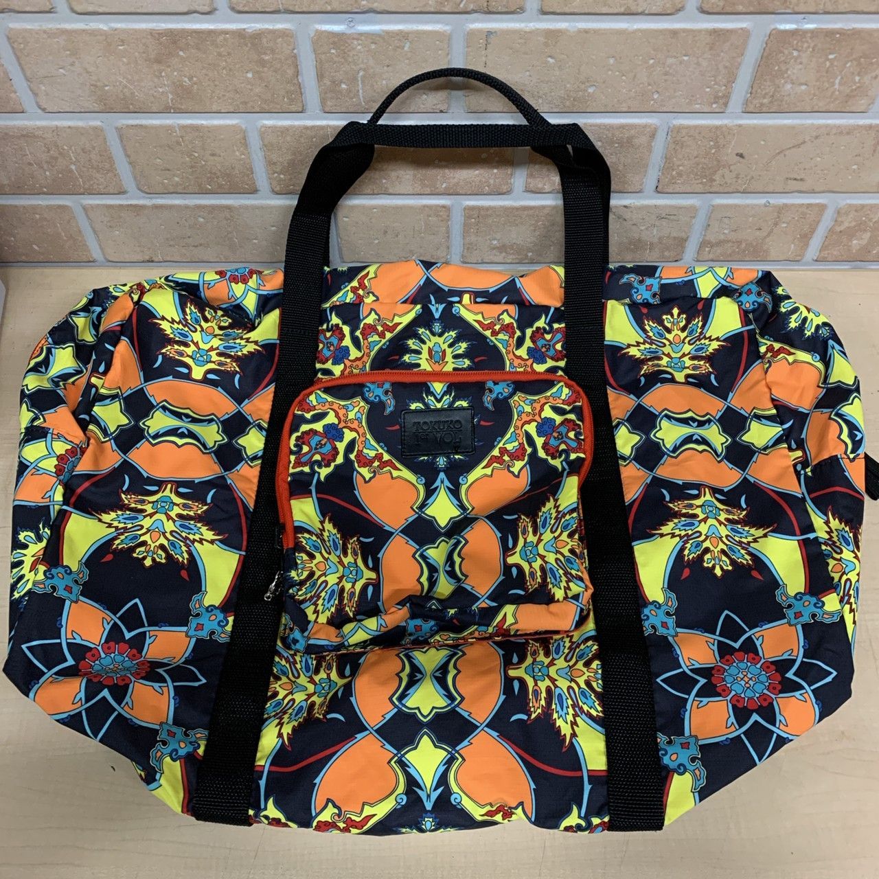 7 TOKUKO 1er VOL トクコプルミエヴォル ナイロン ボストンバッグ 