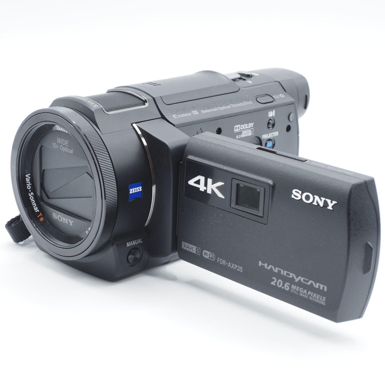 ☆極上品☆ SONY ソニー 4Kビデオカメラ Handycam FDR-AXP35 ブラック