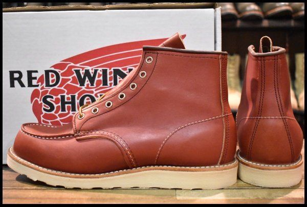 10E 箱付 未使用 犬タグ復刻 23年】レッドウィング 8875 アイ