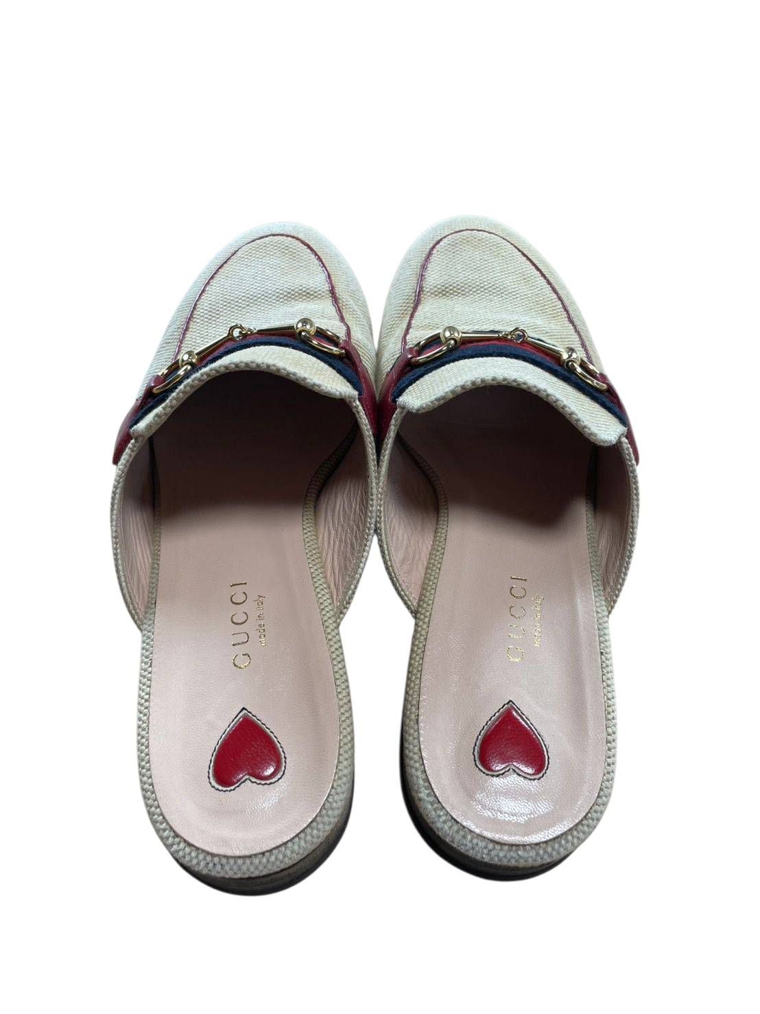 美品 GUCCI プリンスタウン ホースビット シェリーライン ミュール 箱付き 美品 箱付属品付き GUCCI プリンスタウン ホースビット シェリー