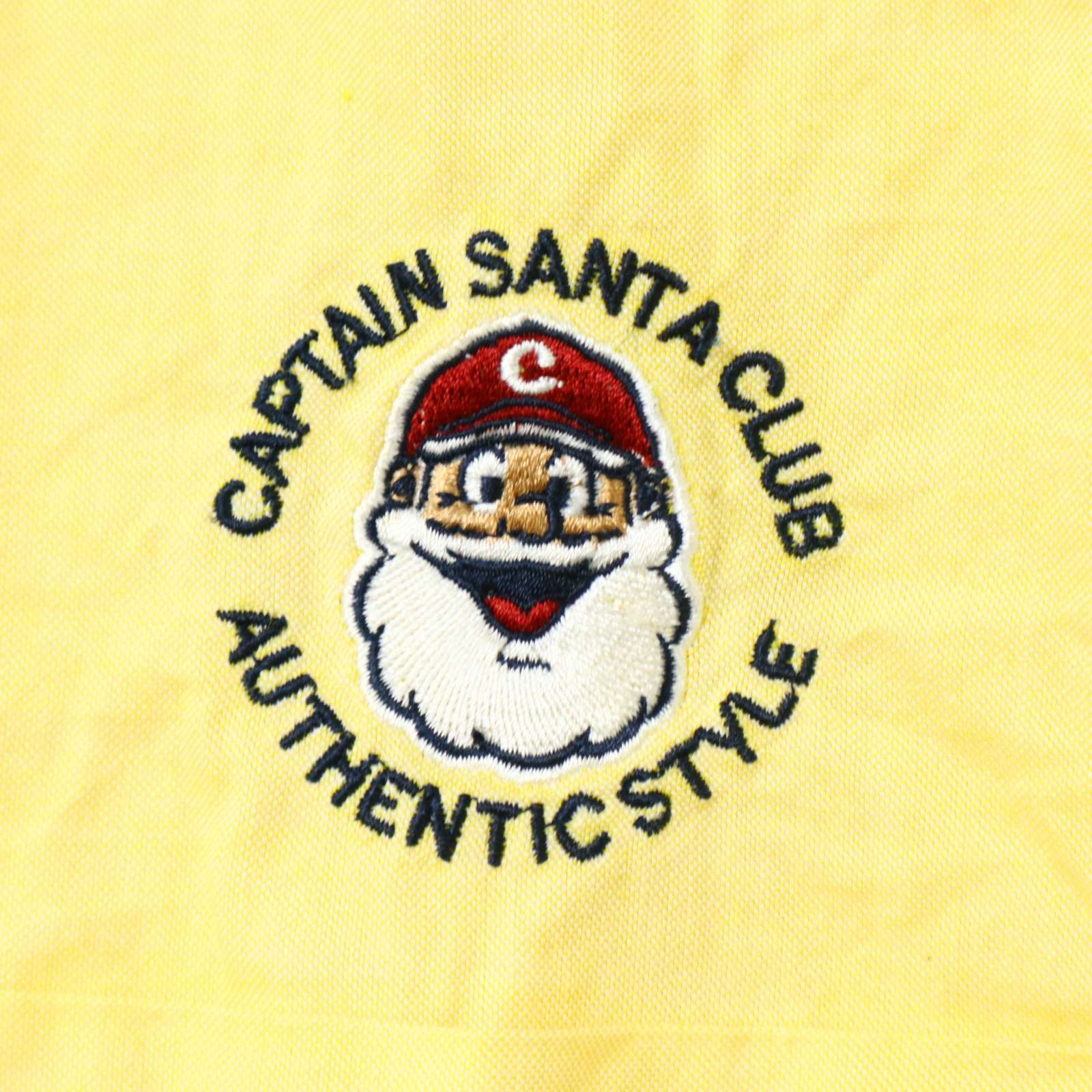 ★大幅値下げ中★新品未使用品 CAPTAIN SANTA 半袖 シャツ XL Captain Santaキャプテンサンタ日本製 ロゴ刺繍ストライプ半袖