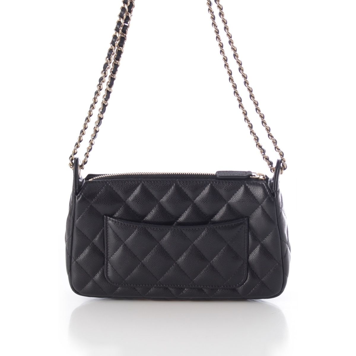 CHANEL マトラッセ　【美品】✨キャビアスキン　ポーチ　マトラッセ シャネル マトラッセ ポーチ｜まじめな買取専門店Tamaki