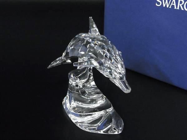 □新品□未使用□ SWAROVSKI スワロフスキー クリスタル ドルフィン
