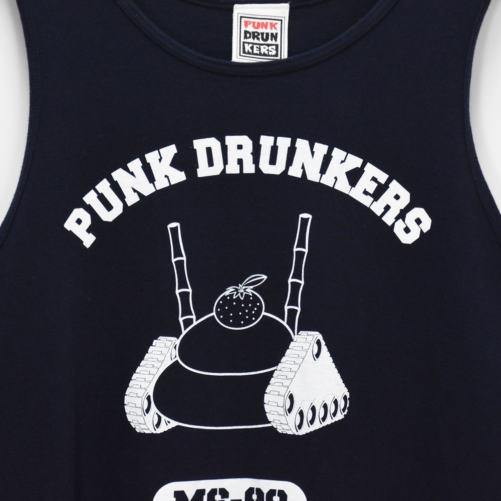 PUNK DRUNKERS 前がけネイビー PUNK DRUNKERS - ゲーム画面風前掛け | DOLL