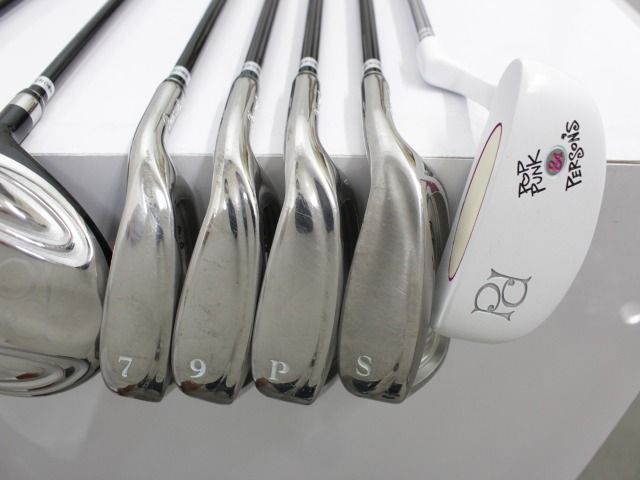 パーソンズ レディース ゴルフクラブ 8本セット キャディバッグ付き