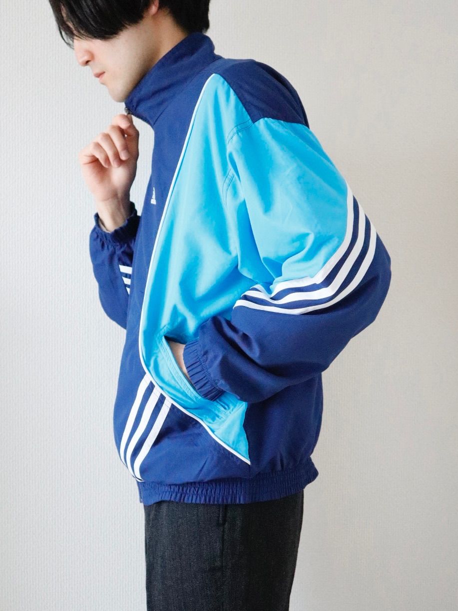 ADIDAS 1990s Track Top ”Blue x Navy