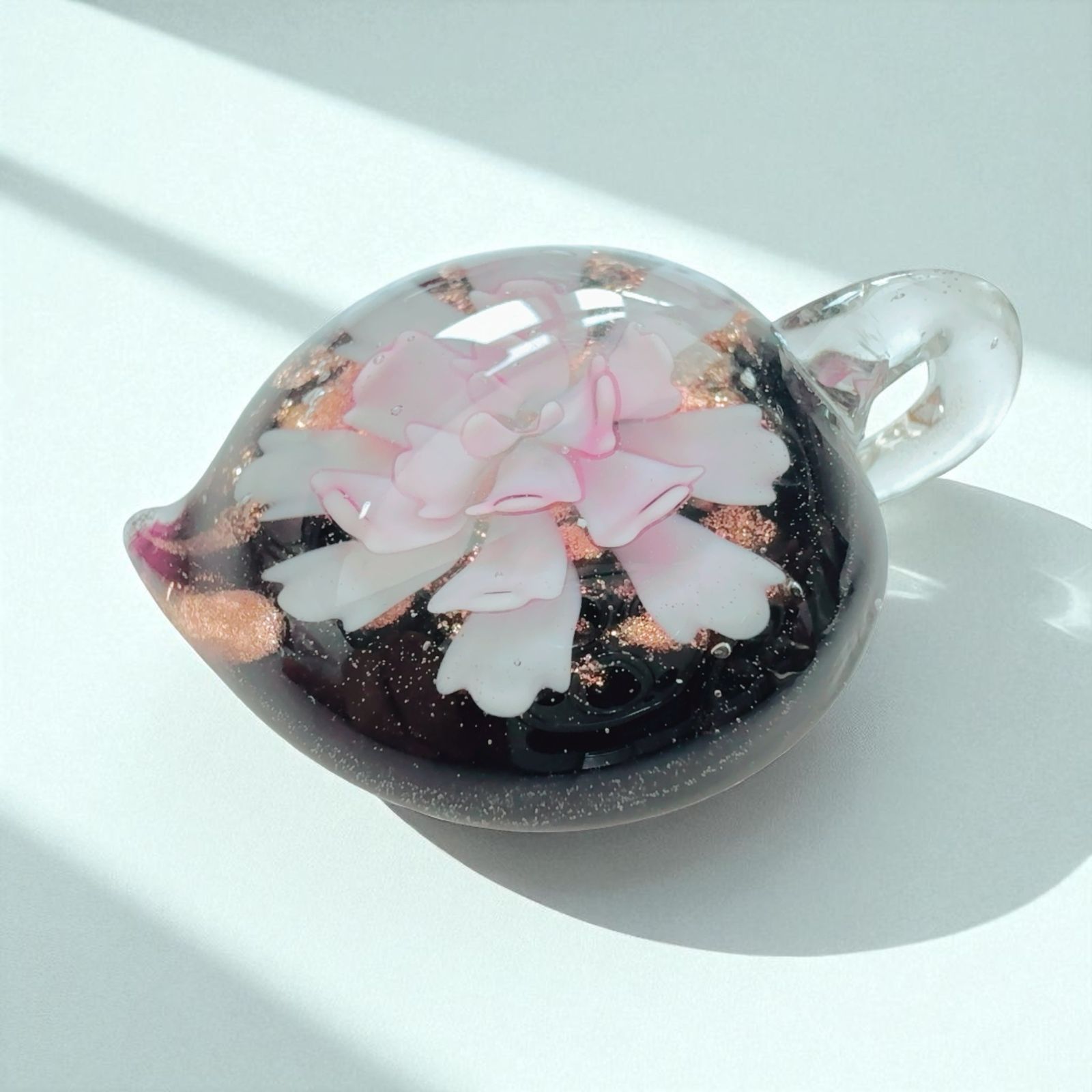 てぃだの華珠 お守りガラスチャーム