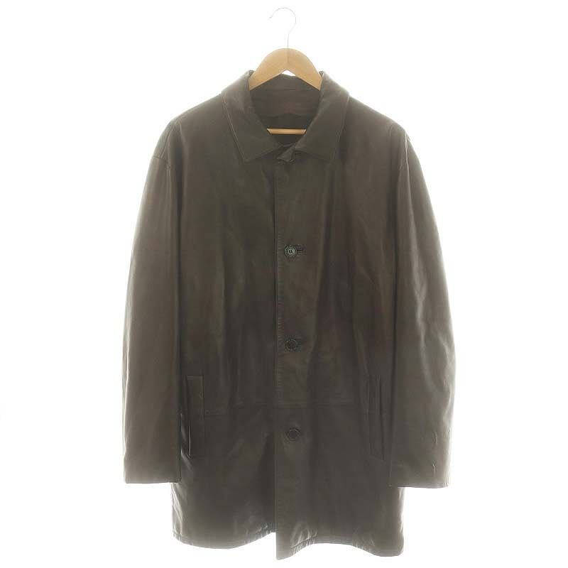 vintage loewe レザーブルゾン ダークブラウン vintage loewe レザー