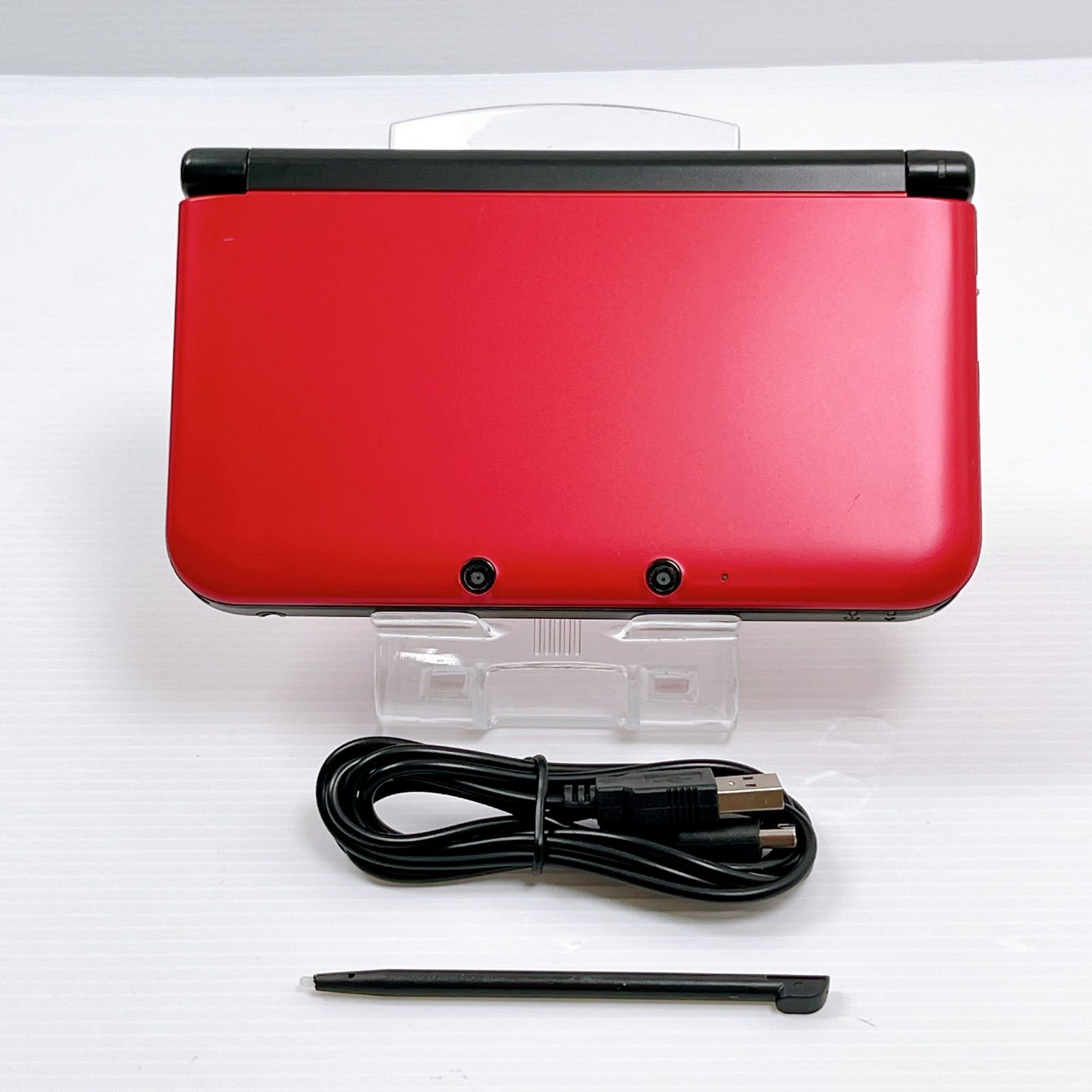 ニンテンドー 3DSLL レッドブラック 遊べるセット 動作確認済み