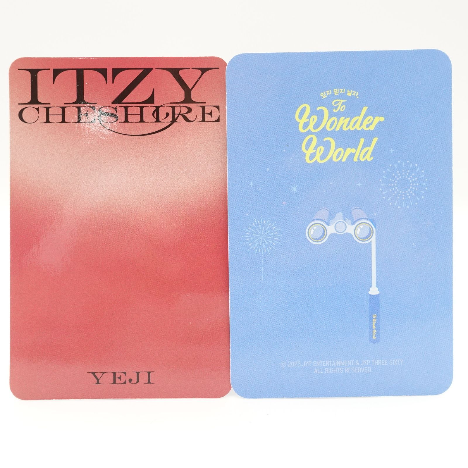 ITZY To Wonder World 特典 トレカ ペンミ イェジ 公式 ITZY To Wonder World 特典 トレカ ペンミ イェジ 公式 Amazon.co.jp