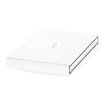 【中古】エレコム 外付けSSD ポータブル 1TB PS4(メーカー動作確認済) USB3.1(Gen1)対応 ホワイト ESD-EJ1000GWH