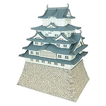 さんけい みにちゅあーとキット 名城シリーズ 1|300 国宝 姫路城 ペーパークラフト MK04-07