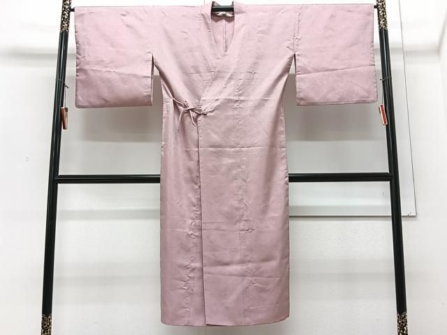 平和屋着物▽道行コート　単衣　雨コート　霞文　ロング丈　正絹　逸品　CAAV5632id 平和屋着物▽道行コート 単衣 雨コート 霞文 ロング丈 正絹 逸品