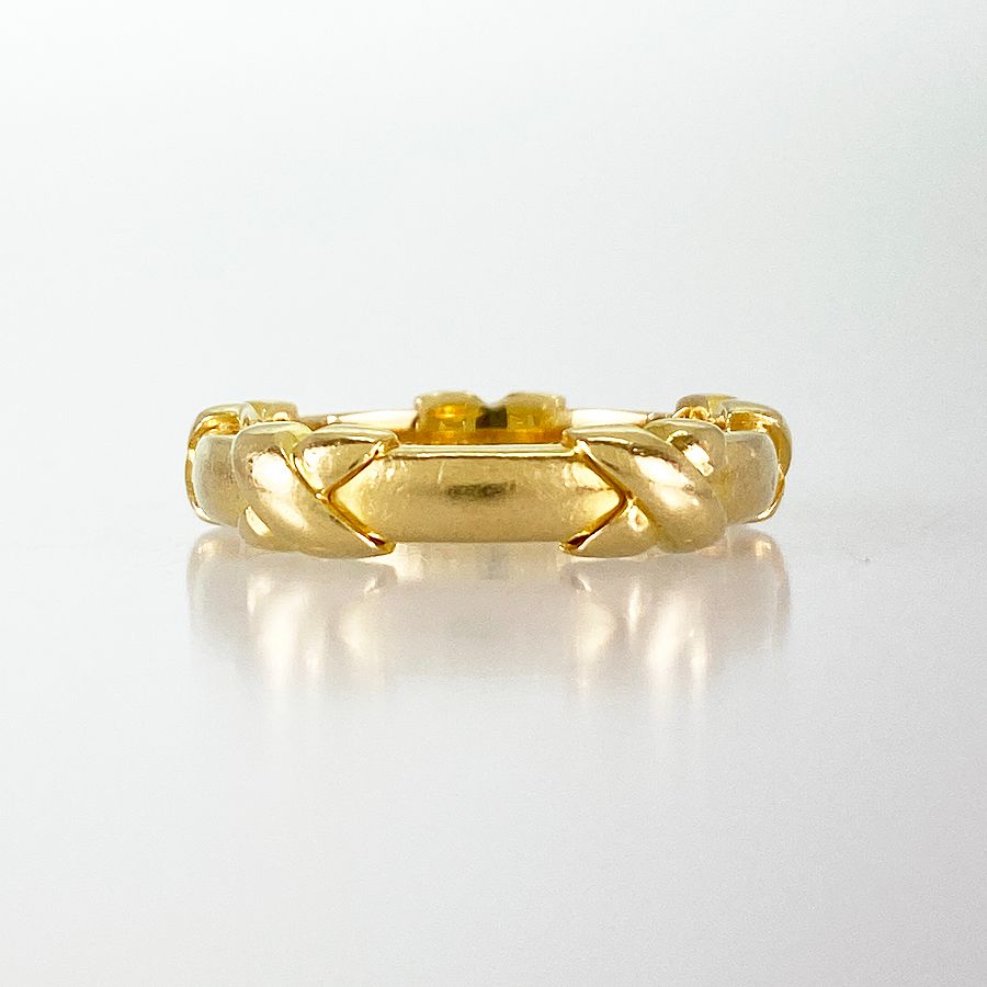 ティファニー TIFFANY&Co. シグネチャー クロス K18YG 14号(54