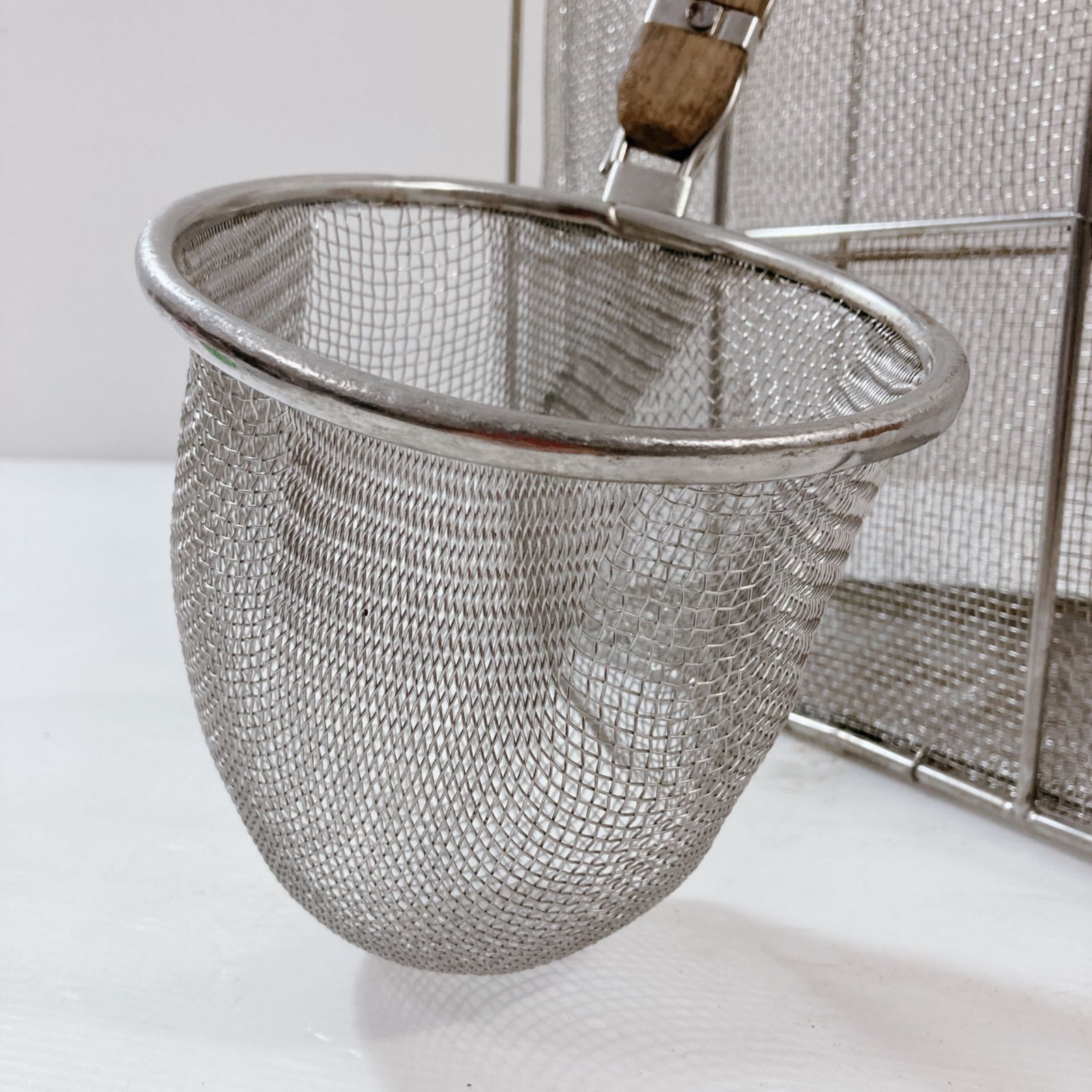 18-8半円スープ取ザル