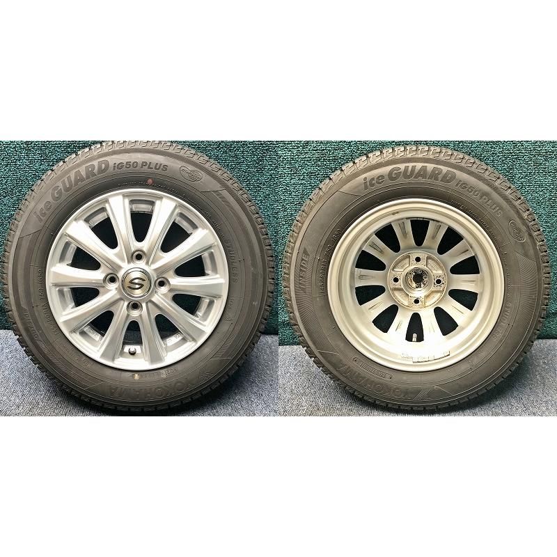2018年製 145/80R13 75Q YOKOHAMA ice GUARD iG50 中古