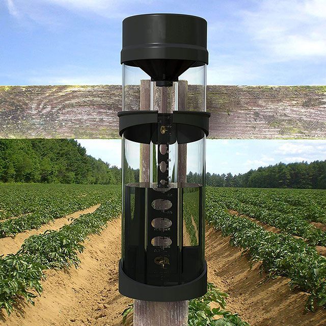 簡易プラスティック雨量計　Plastic Rain Gauge