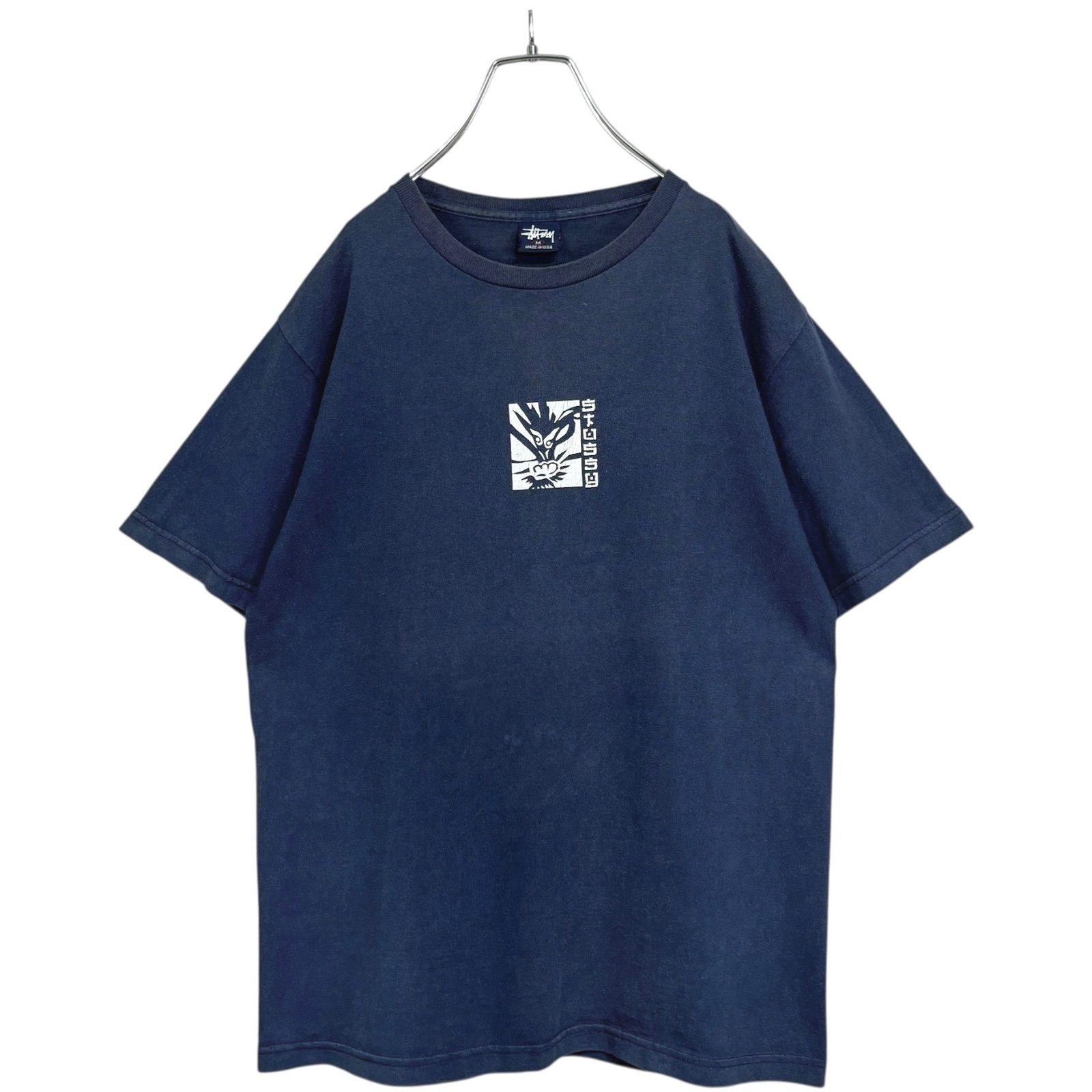 90s OLD STUSSY S/S dragon print design T-shirt - メルカリ