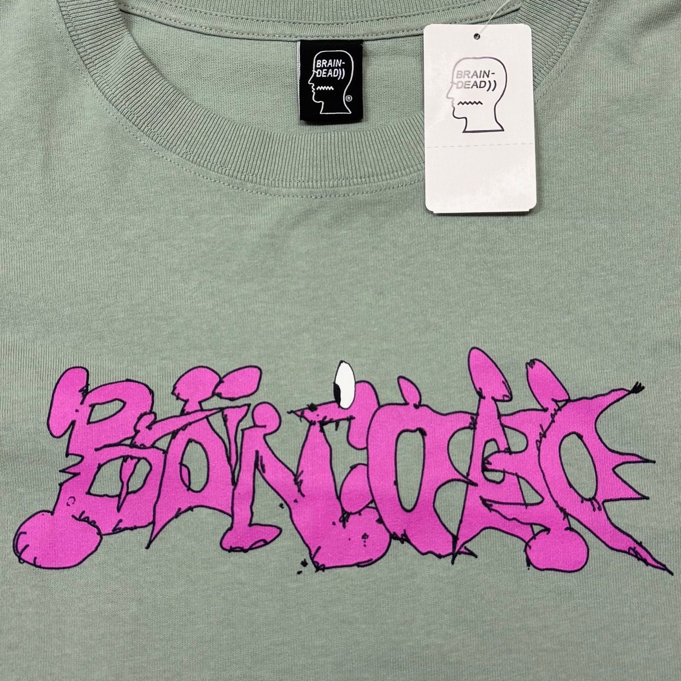参考上代10450円 未使用品 BRAIN DEAD 25SS SKRAM T-SHIRT