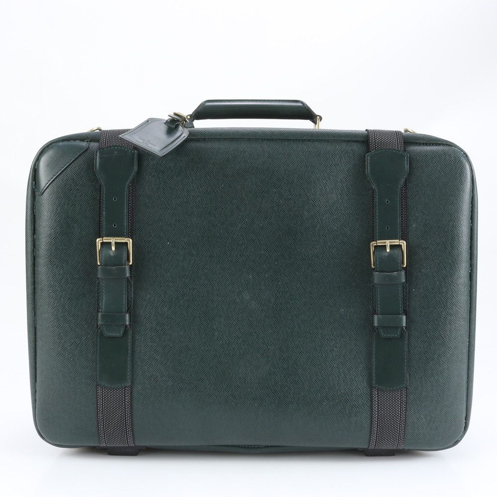 美品 ルイヴィトン タイガ サテライト 53 M30094 レザー ボストン バッグ 出張 旅行 トート ビジネス トラベル A4 メンズ ERE CW9-8【】