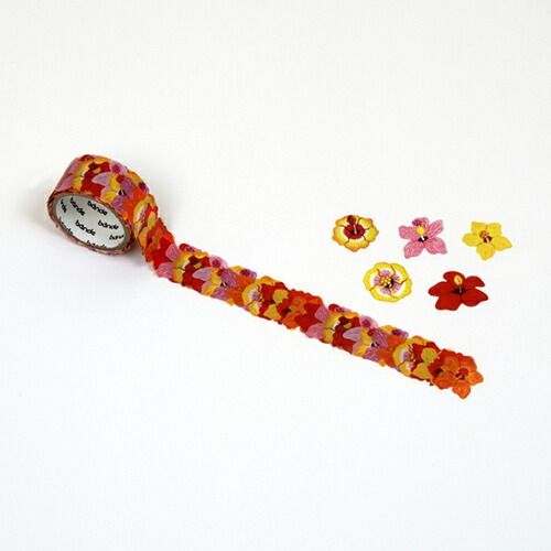 まとめ bande マスキングテープ ハイビスカス BDA 490