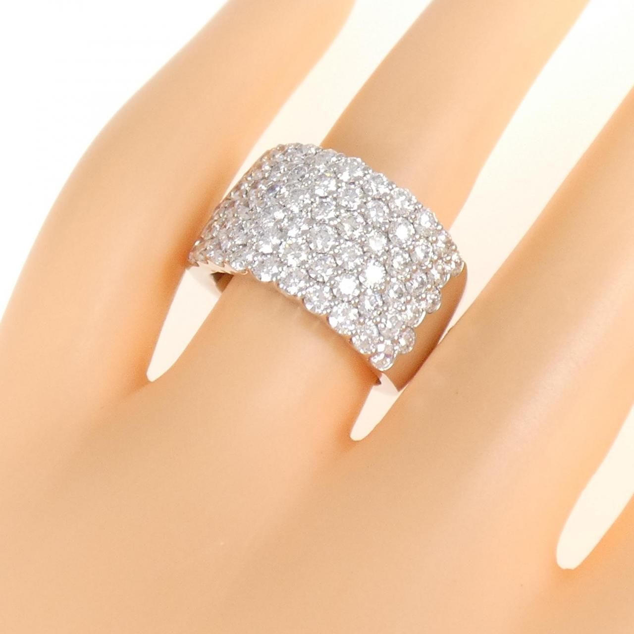 Pt900 プラチナ リング ダイヤモンド 1.00ct 10粒 一文字 Pt900 プラチナ リング ダイヤモンド 1.00ct 10粒 一文字