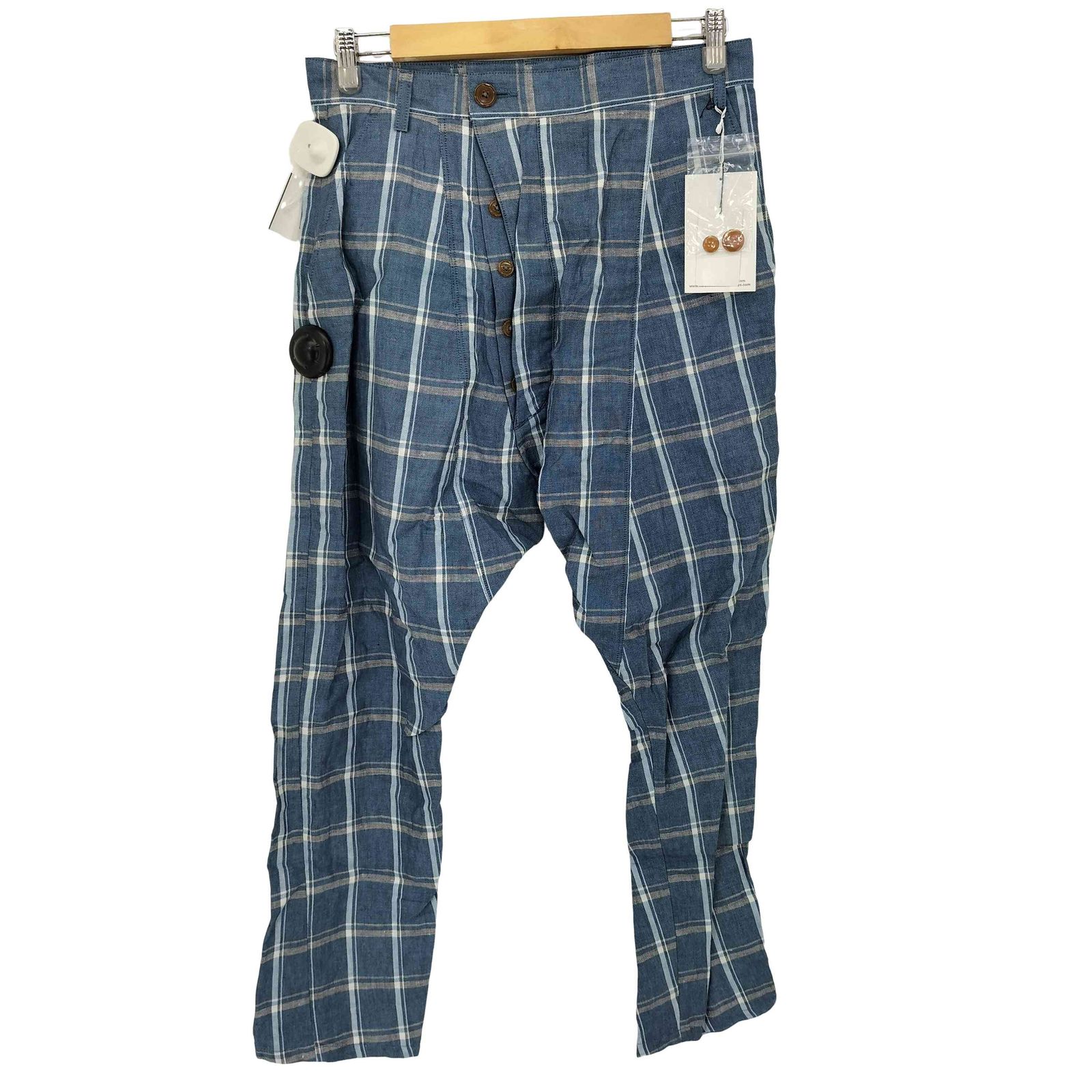 ヴィヴィアン　チェック柄 サルエルパンツ ヴィヴィアンウエストウッドマン Vivienne Westwood MAN