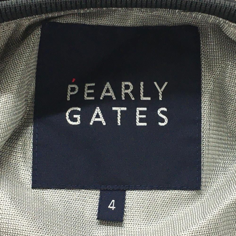 パーリーゲイツ ツインスニード 黒 フロントロゴ 蓄熱裏地 ブルゾン