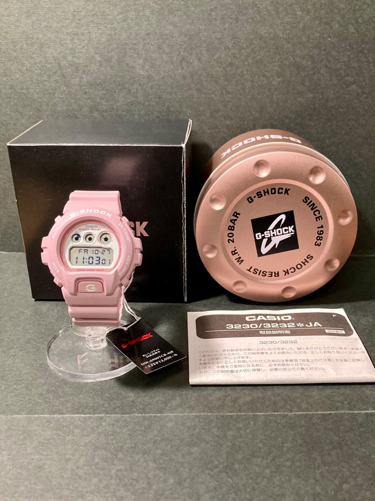 79. 未使用品 G-SHOCK DW-6900TCB-4JR サクラストーム - お宝中古市場