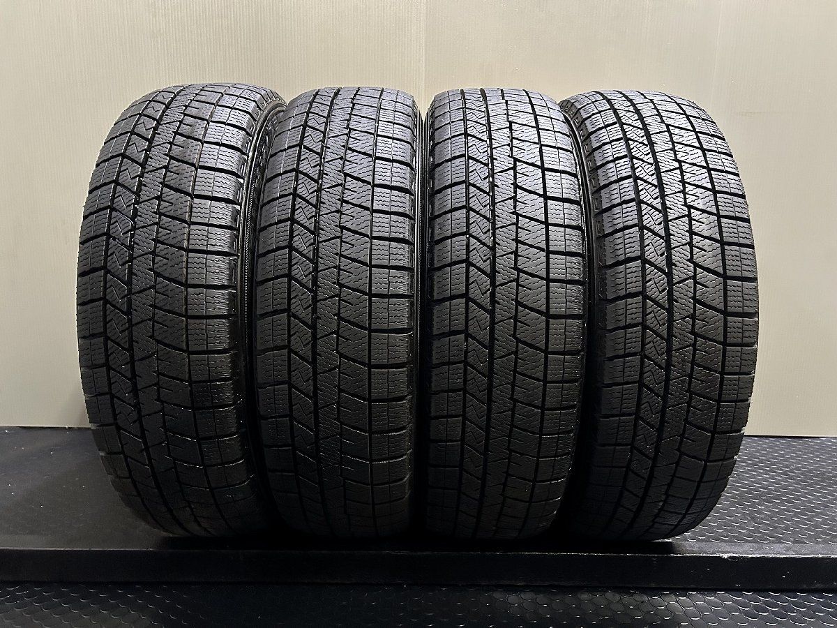 DUNLOP WINTER MAXX WM03 155 65R14 14インチ スタッドレス 4本 20年製 バリ溝 ピクシススペース フ モコ デイズ ミライース等 KTH377