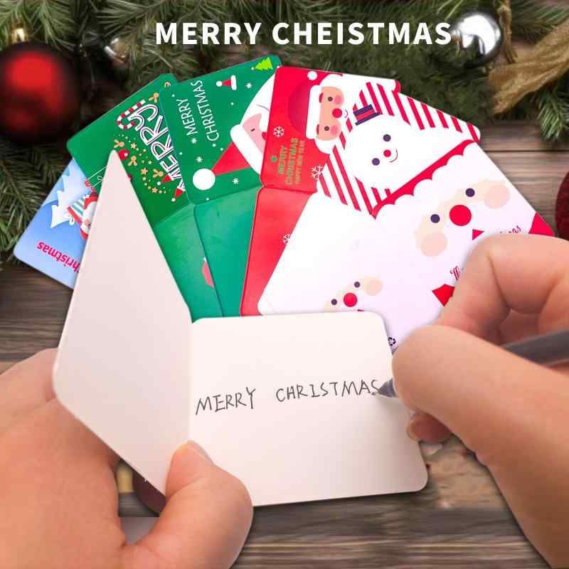 YANGZI クリスマスカード 立体 クリスマス カード 6種 6枚セット