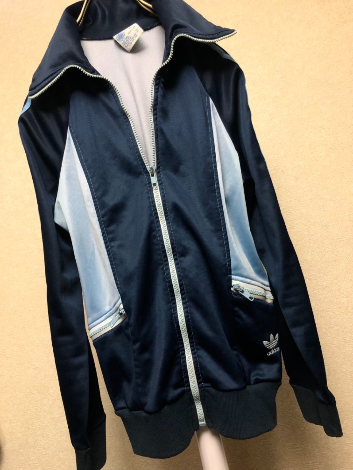 【美品】adidas トラックジャケット80s Sサイズ 美品⭐️80s adidas ブラウントラックジャケット S 西野七瀬着用