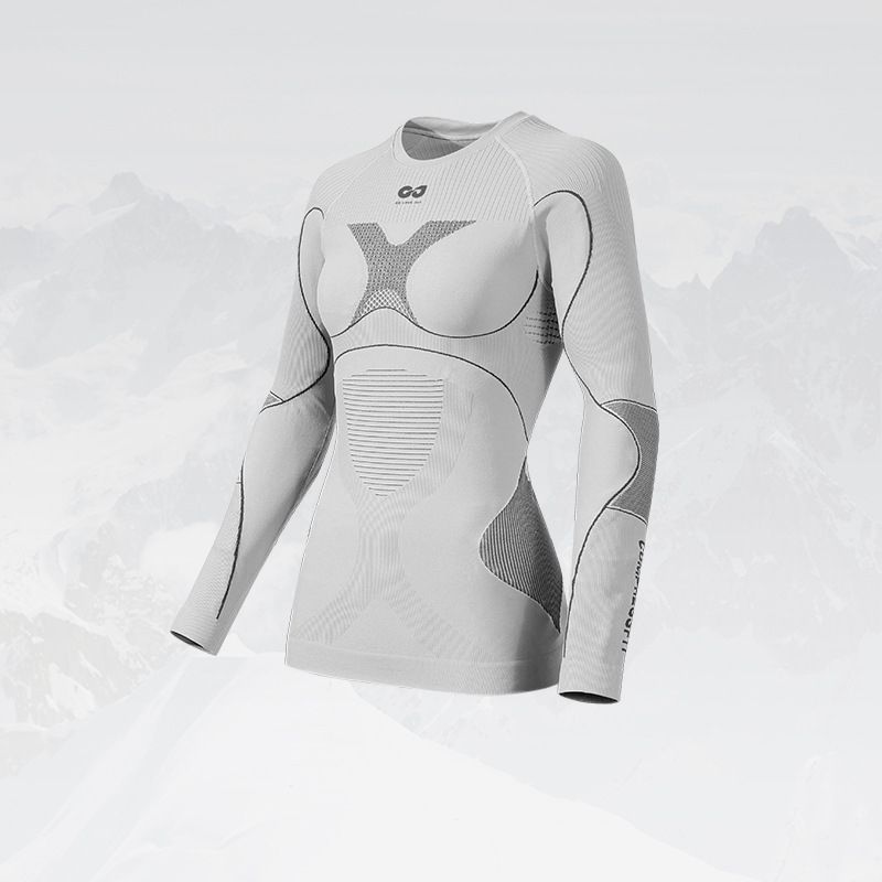 レディーススノーボードウェアのおすすめ人気ランキング2026年2月 ウィンタースポーツ速乾ウェア  レディース 女性 秋冬 防寒 保温 吸湿発熱通気 インナー衣類 上下セット下着スーツ 長袖トレーニング スキー 大人 M