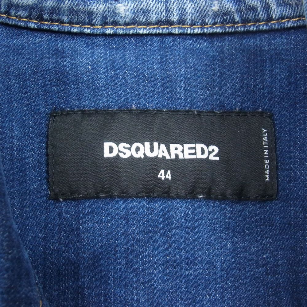 DSQUARED2 ディースクエアード S74AM0846 S30342 ペイント加工