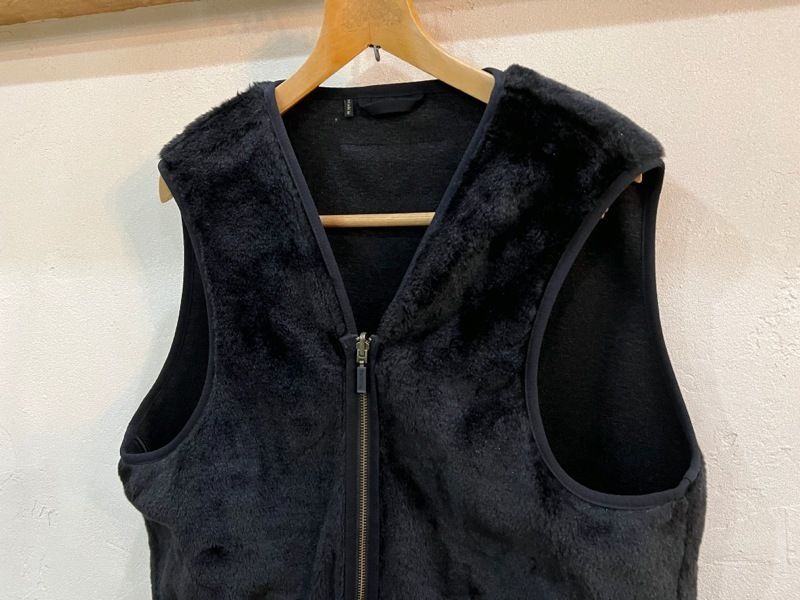 ☆Barbour/バブアー FUR LINER VEST ファー ライナー ベスト ブラック