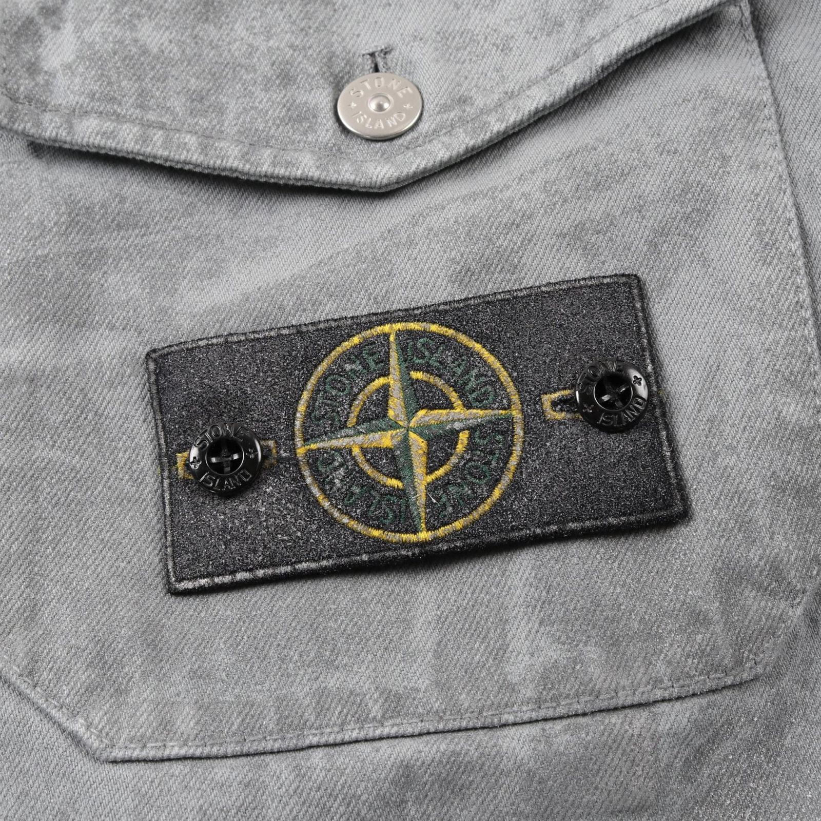 STONE ISLAND supreme グレー デニムジャケット 【公式通販】