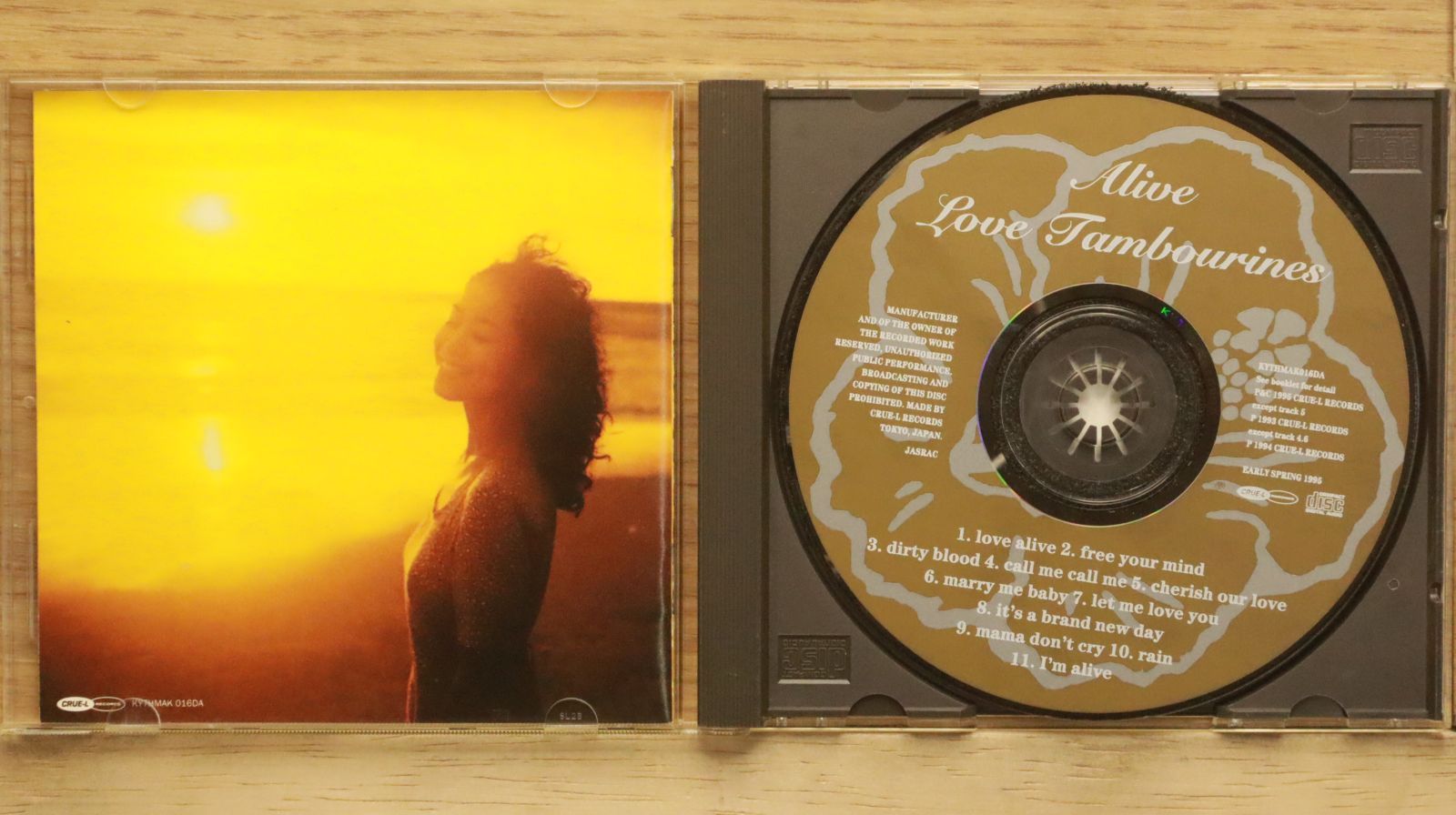 中古CD☆ラブタンバリンズ/LOVE TAMBOURINES□ ALIVE