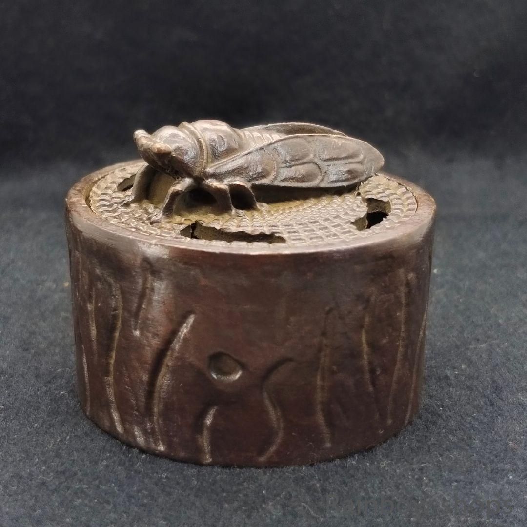 新品未使用】香炉 香炉 宣徳炉 茶寵茶道香炉 工芸品 美術品 銅製