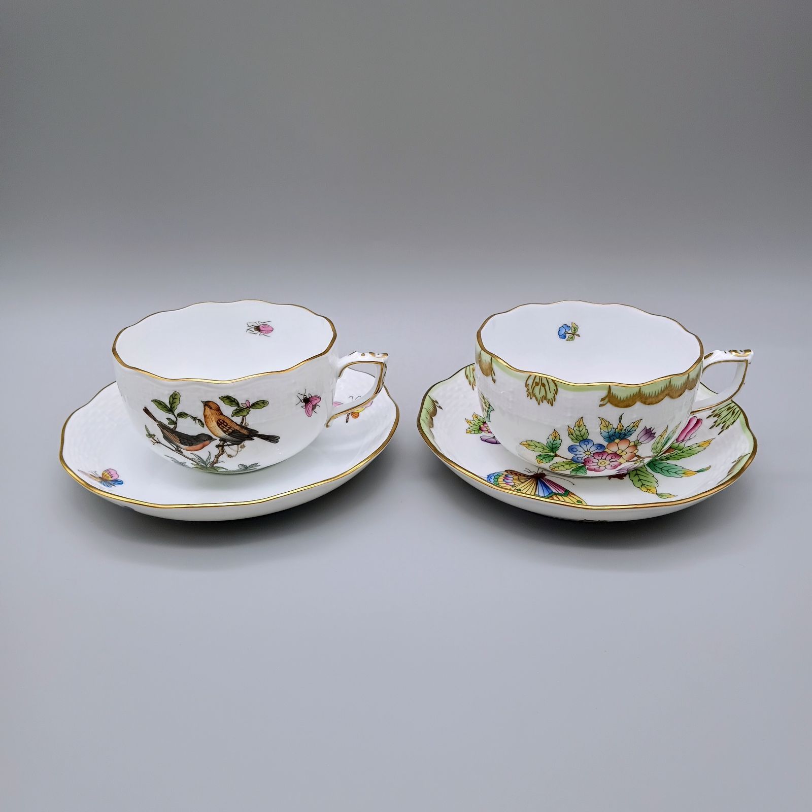 ヘレンド 卸売 ロスチャイルドバード ティーカップ＆ソーサー 希少