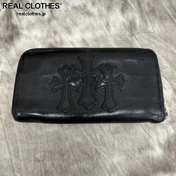 クロムハーツ REC ZIP 3PTCH 3セメタリークロスパッチ ウォレット CHROME HEARTS クロムハーツ REC ZIP 3PTCH 3パッチ クロムハーツ REC
